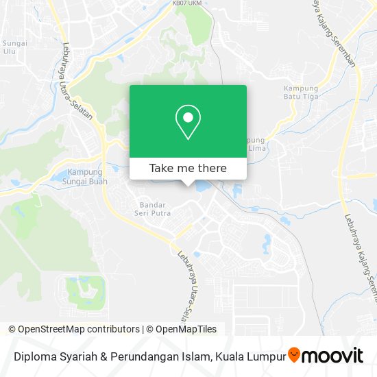 Diploma Syariah & Perundangan Islam map