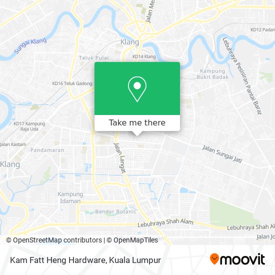 Kam Fatt Heng Hardware map