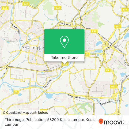 Thirumagal Publication, 58200 Kuala Lumpur map