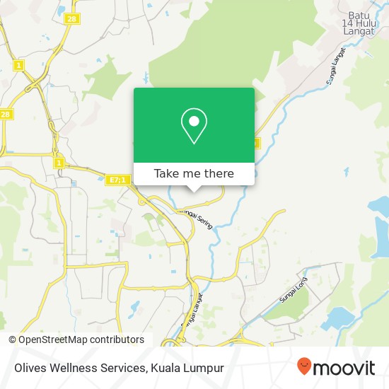 Olives Wellness Services map