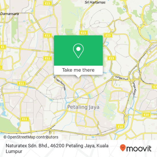 Naturatex Sdn. Bhd., 46200 Petaling Jaya map
