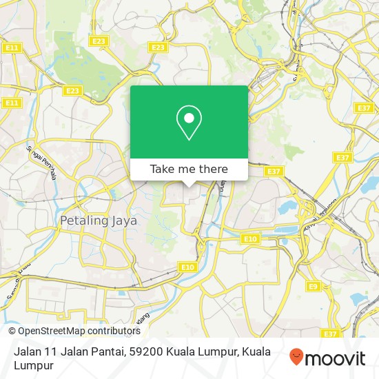 Jalan 11 Jalan Pantai, 59200 Kuala Lumpur map