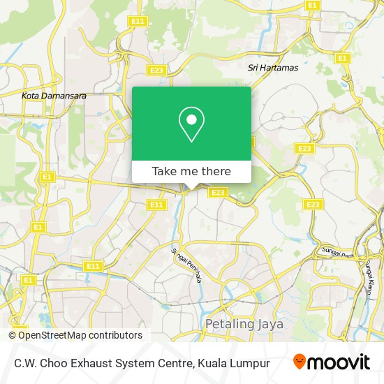 C.W. Choo Exhaust System Centre map