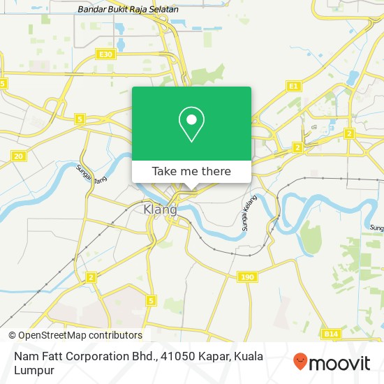 Nam Fatt Corporation Bhd., 41050 Kapar map