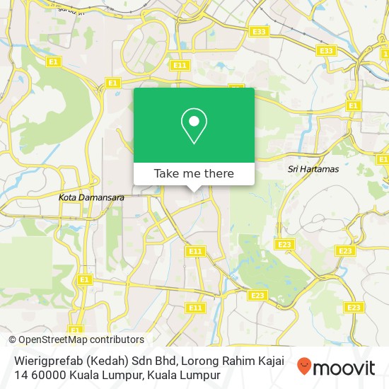 Wierigprefab (Kedah) Sdn Bhd, Lorong Rahim Kajai 14 60000 Kuala Lumpur map