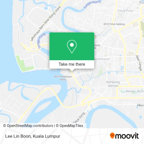 Lee Lin Boon map