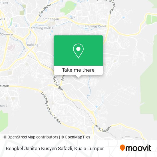 Bengkel Jahitan Kusyen Safazli map