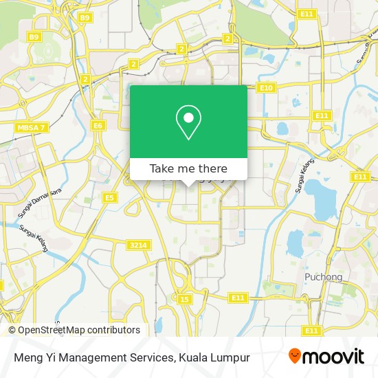 Meng Yi Management Services map