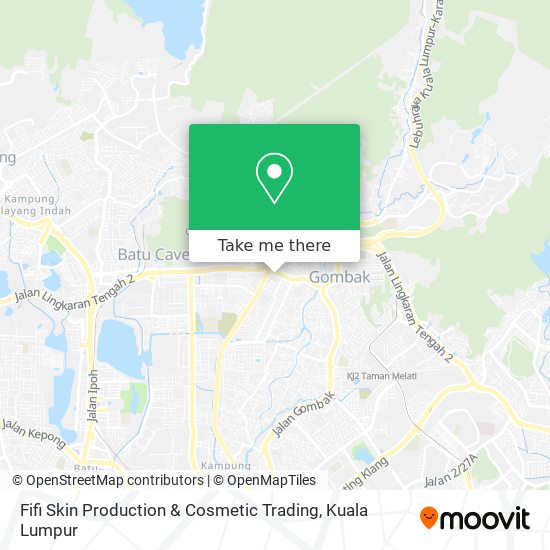 Fifi Skin Production & Cosmetic Trading map