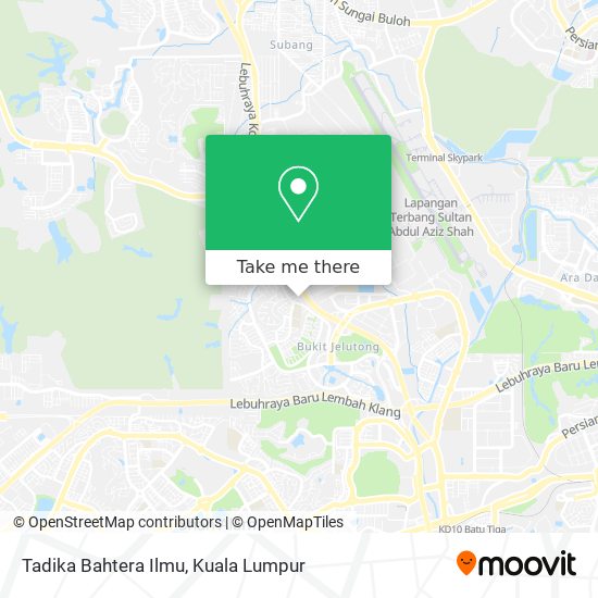 Tadika Bahtera Ilmu map