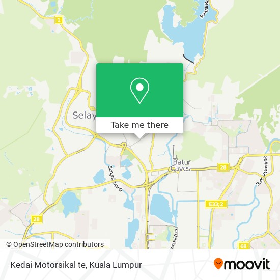 Kedai Motorsikal te map