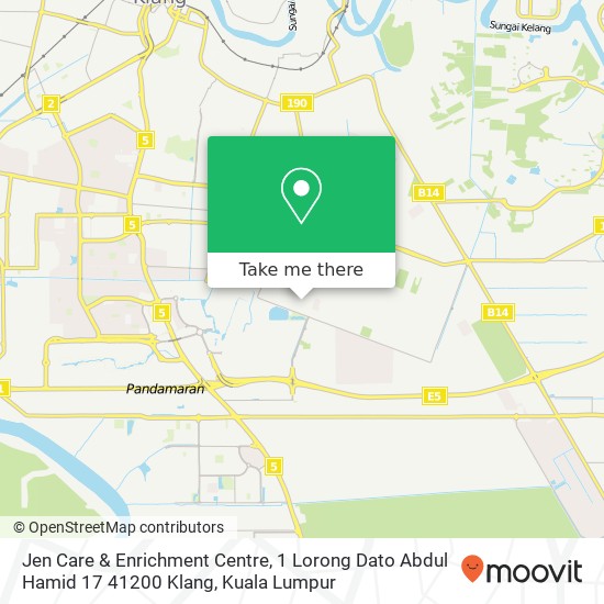 Peta Jen Care & Enrichment Centre, 1 Lorong Dato Abdul Hamid 17 41200 Klang