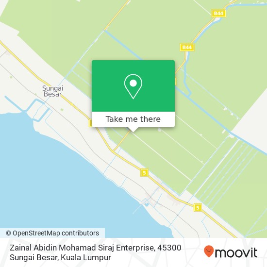 Zainal Abidin Mohamad Siraj Enterprise, 45300 Sungai Besar map