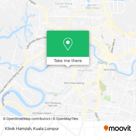 Klinik Hamzah map