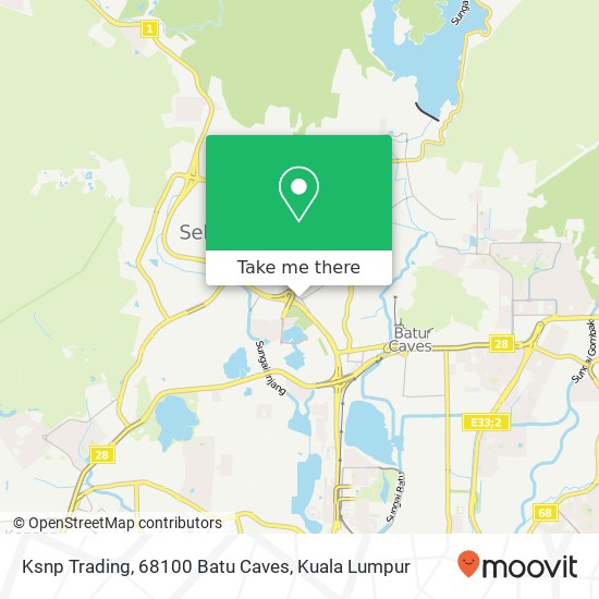 Ksnp Trading, 68100 Batu Caves map