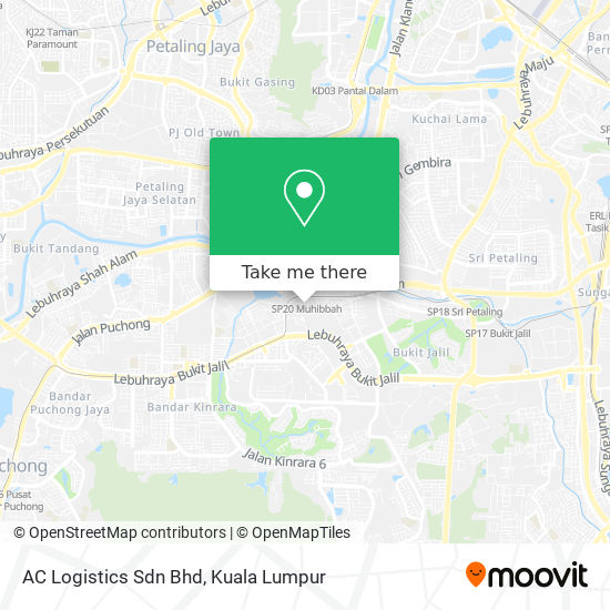 AC Logistics Sdn Bhd map