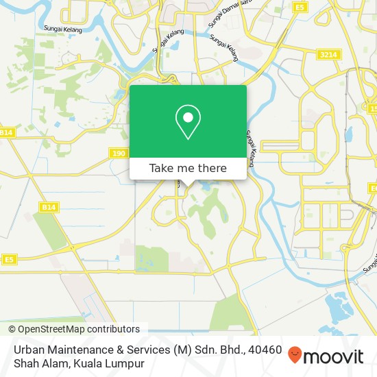 Urban Maintenance & Services (M) Sdn. Bhd., 40460 Shah Alam map