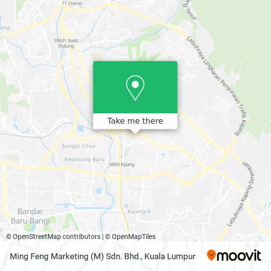 Ming Feng Marketing (M) Sdn. Bhd. map