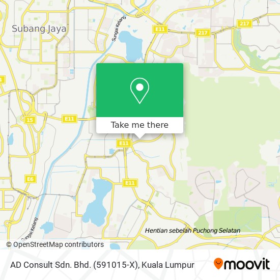 AD Consult Sdn. Bhd. (591015-X) map