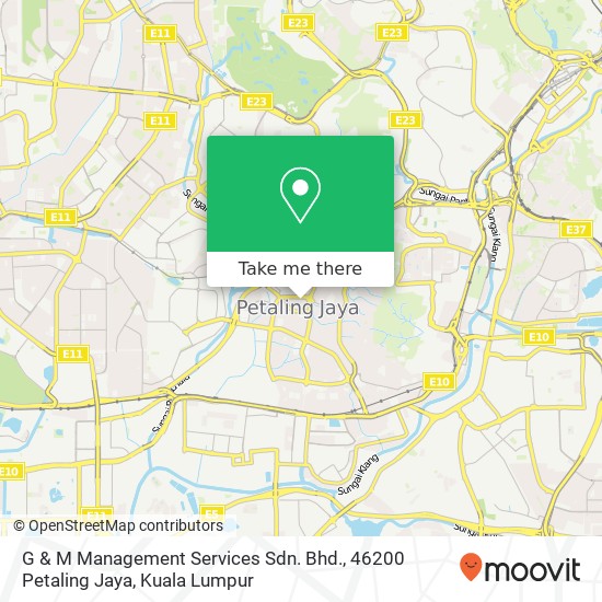 G & M Management Services Sdn. Bhd., 46200 Petaling Jaya map