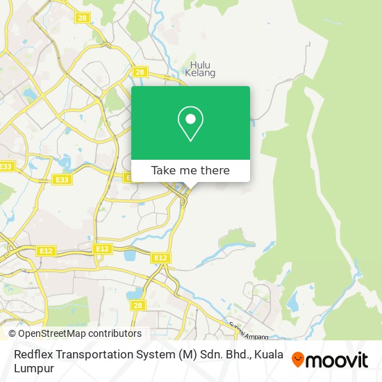 Redflex Transportation System (M) Sdn. Bhd. map