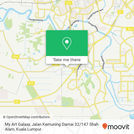 My Art Galaxy, Jalan Kemuning Damai 32 / 147 Shah Alam map