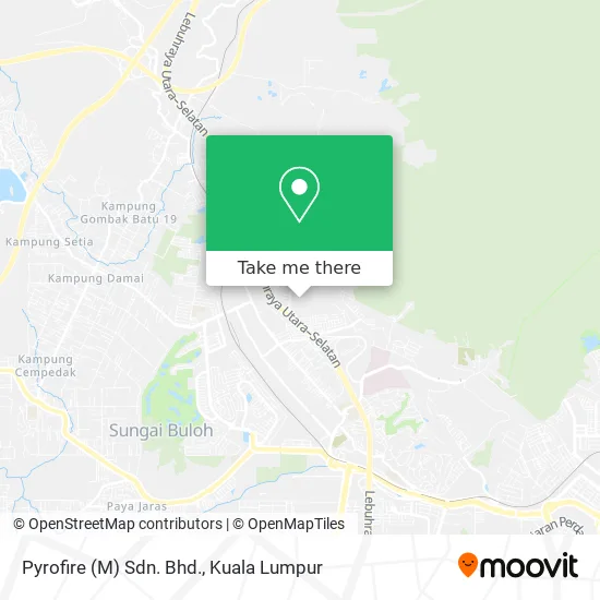 Pyrofire (M) Sdn. Bhd. map