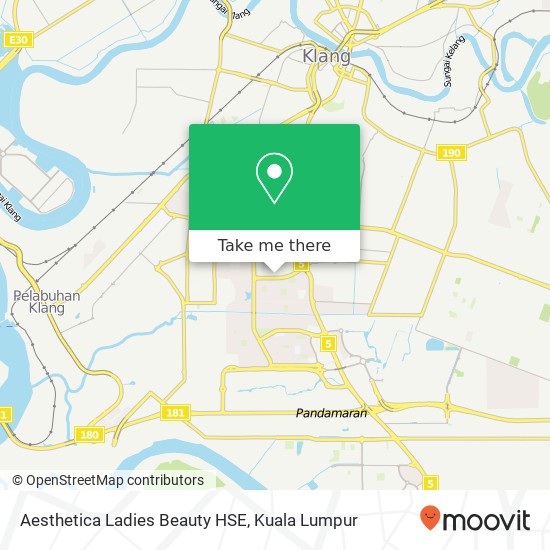 Aesthetica Ladies Beauty HSE map