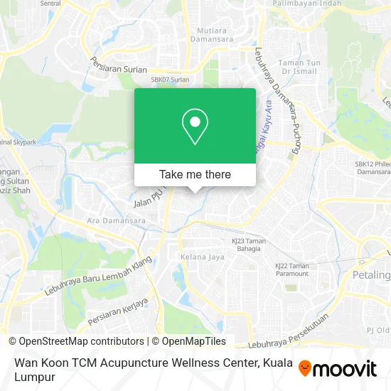 Wan Koon TCM Acupuncture Wellness Center map