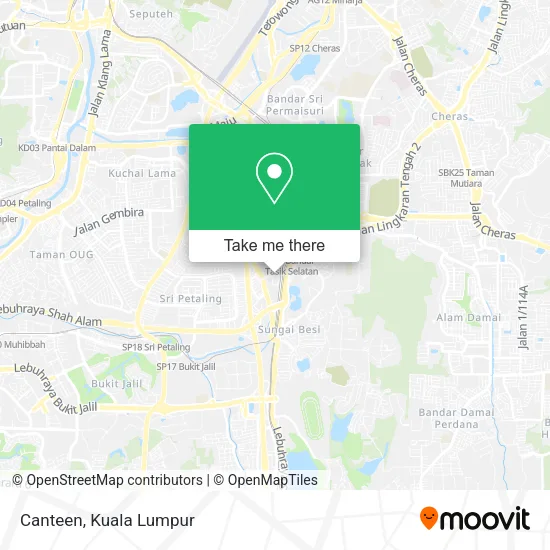 Canteen map