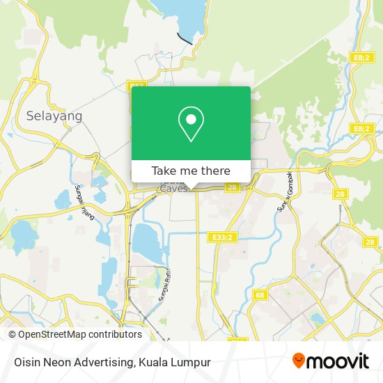 Oisin Neon Advertising map