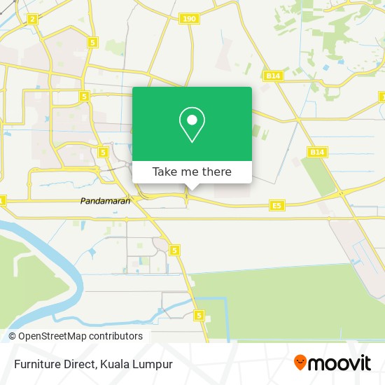 Furniture Direct map