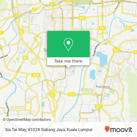 Sia Tai Way, 43328 Subang Jaya map