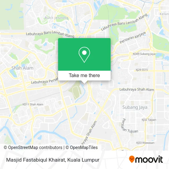 Masjid Fastabiqul Khairat map
