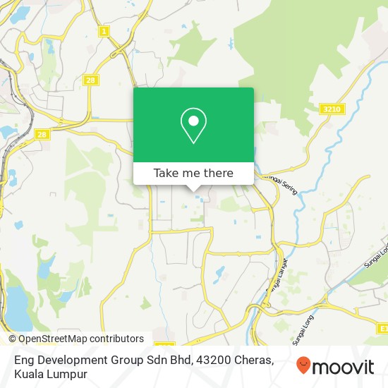 Eng Development Group Sdn Bhd, 43200 Cheras map