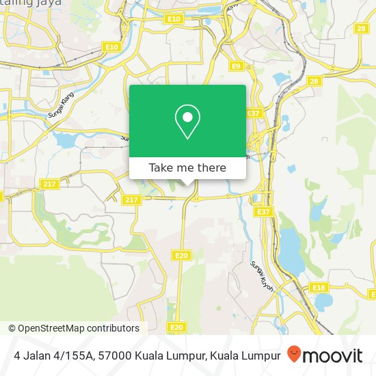 Peta 4 Jalan 4 / 155A, 57000 Kuala Lumpur