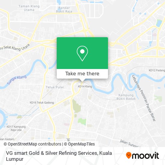 VG smart Gold & Silver Refining Services map