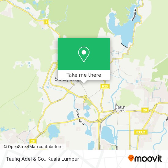 Taufiq Adel & Co. map