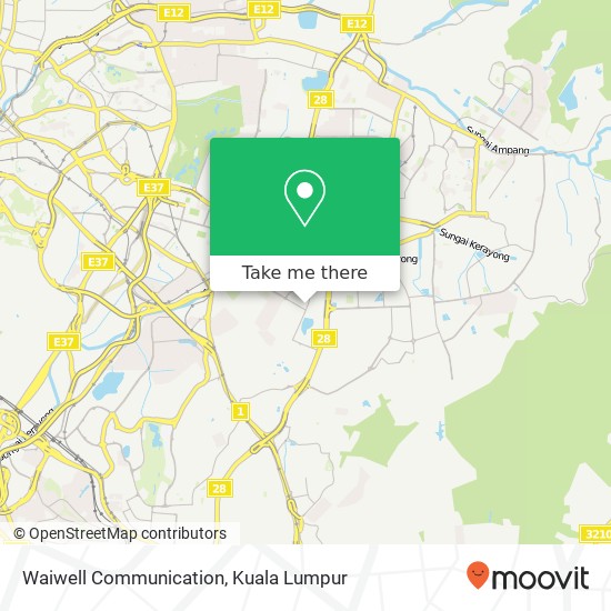 Waiwell Communication map