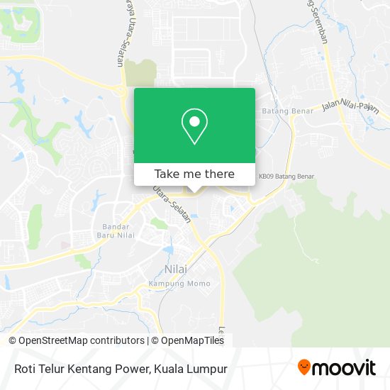 Peta Roti Telur Kentang Power