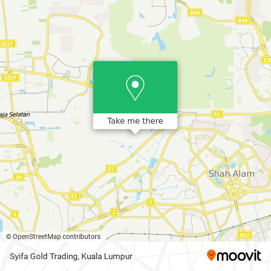 Syifa Gold Trading map