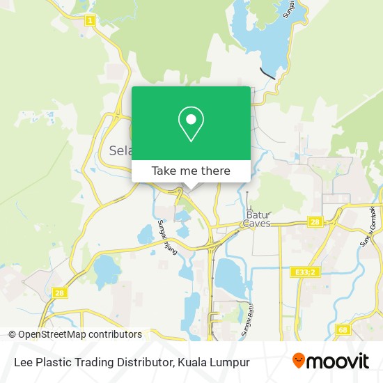 Lee Plastic Trading Distributor map