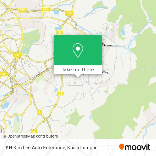 KH Kim Lee Auto Enterprise map