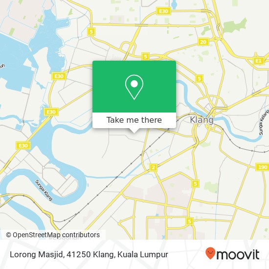 Lorong Masjid, 41250 Klang map