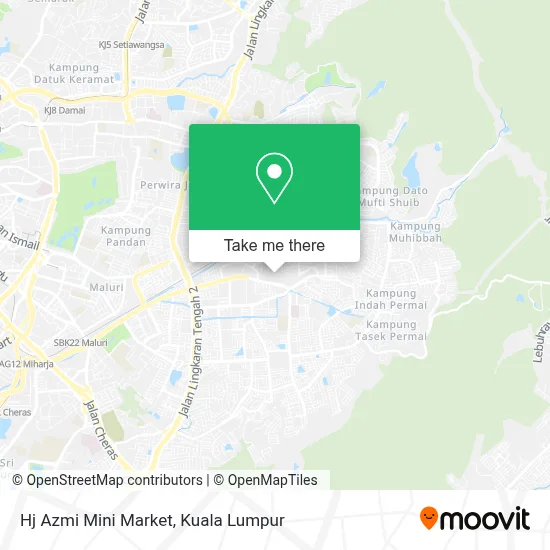 Hj Azmi Mini Market map