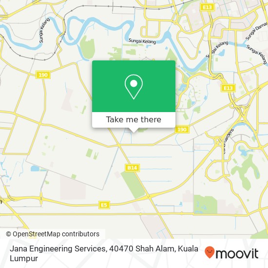 Jana Engineering Services, 40470 Shah Alam map