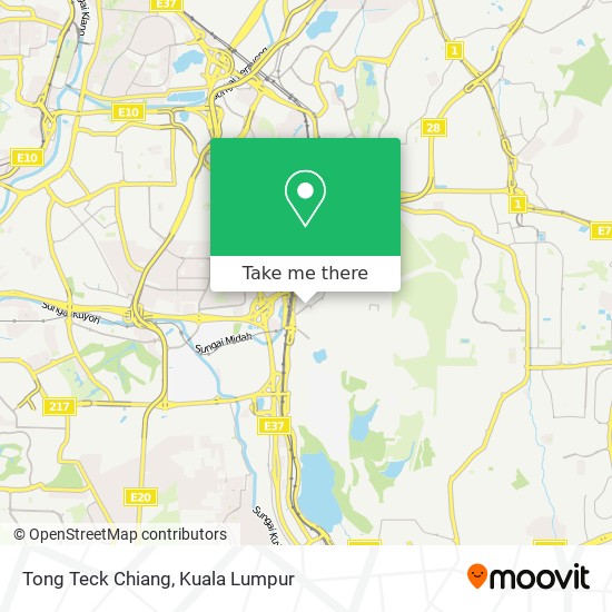 Tong Teck Chiang map