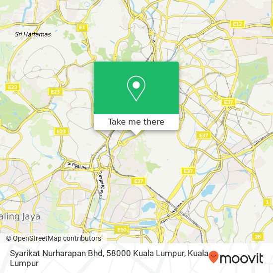Syarikat Nurharapan Bhd, 58000 Kuala Lumpur map