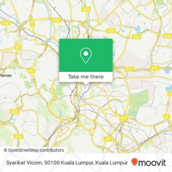 Syarikat Vicom, 50100 Kuala Lumpur map