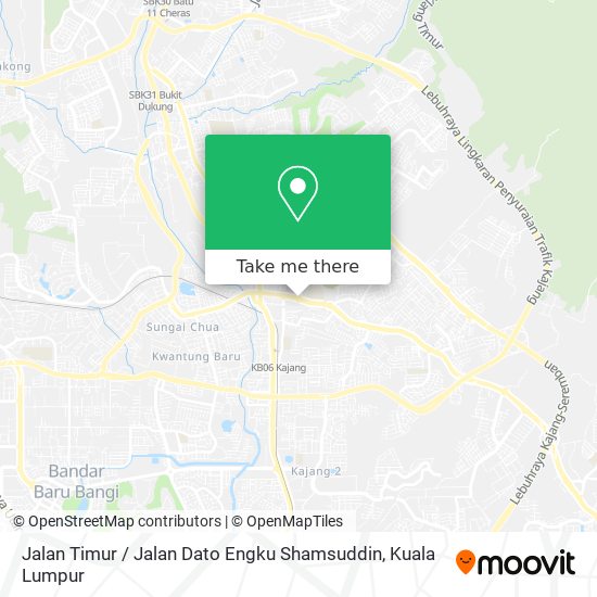 Jalan Timur / Jalan Dato Engku Shamsuddin map